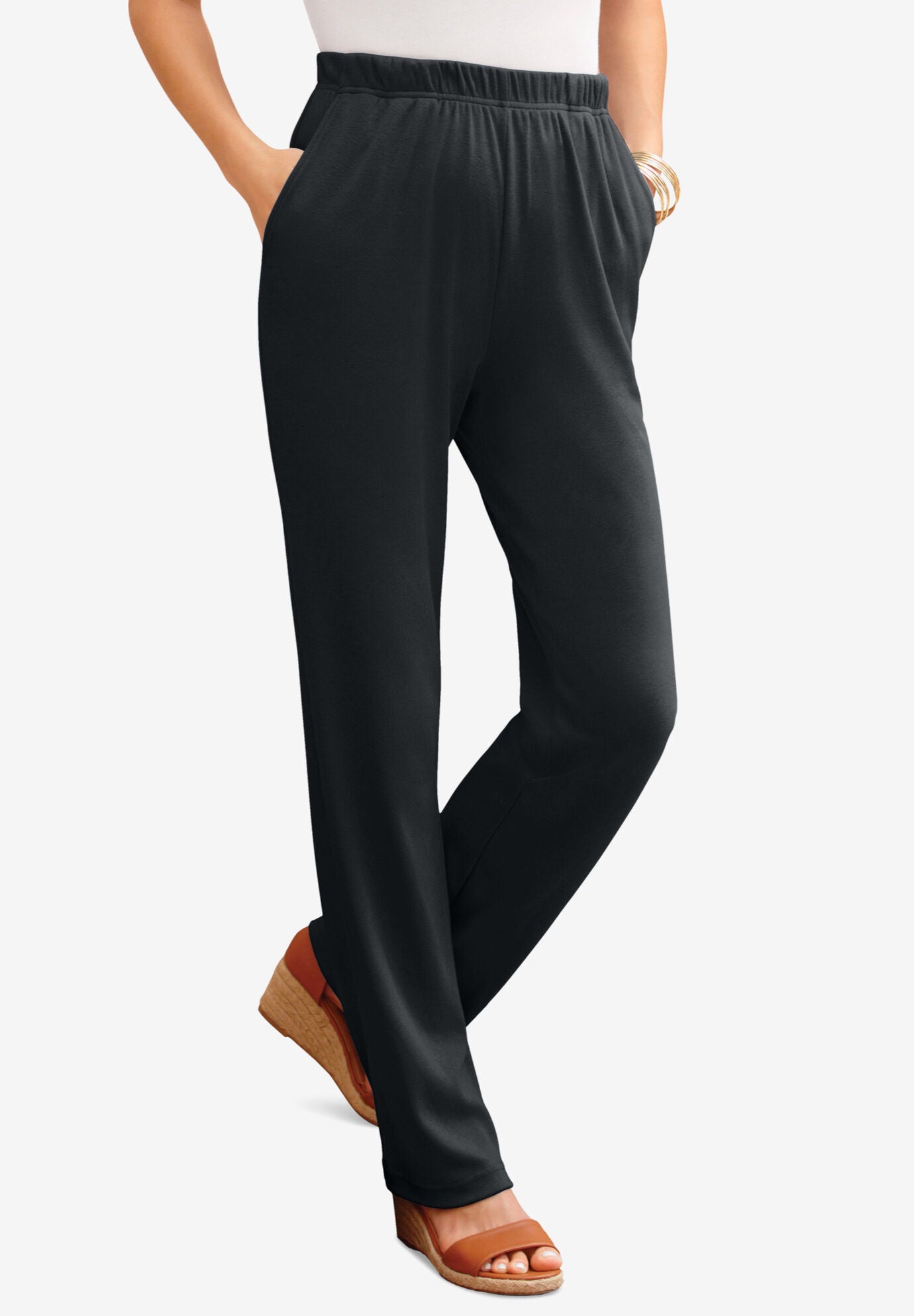 Woman within pants store