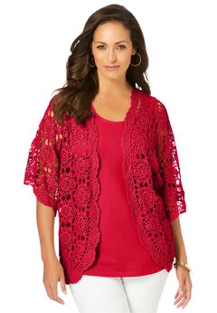 Plus Size Short Cardigans