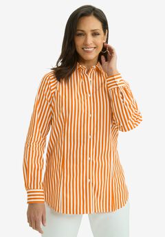 Wrinkle-Free Stretch Poplin Shirt