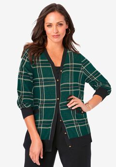 Plus Size V Neckline Sweaters