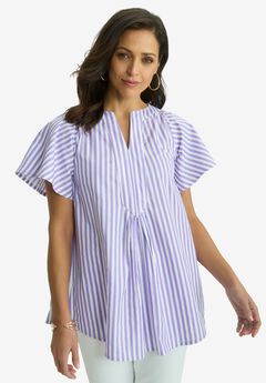 Notch Neck Top