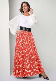 Everyday Stretch Knit Maxi Skirt
