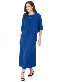 Plus Size Special Occasion Jacket Dresses