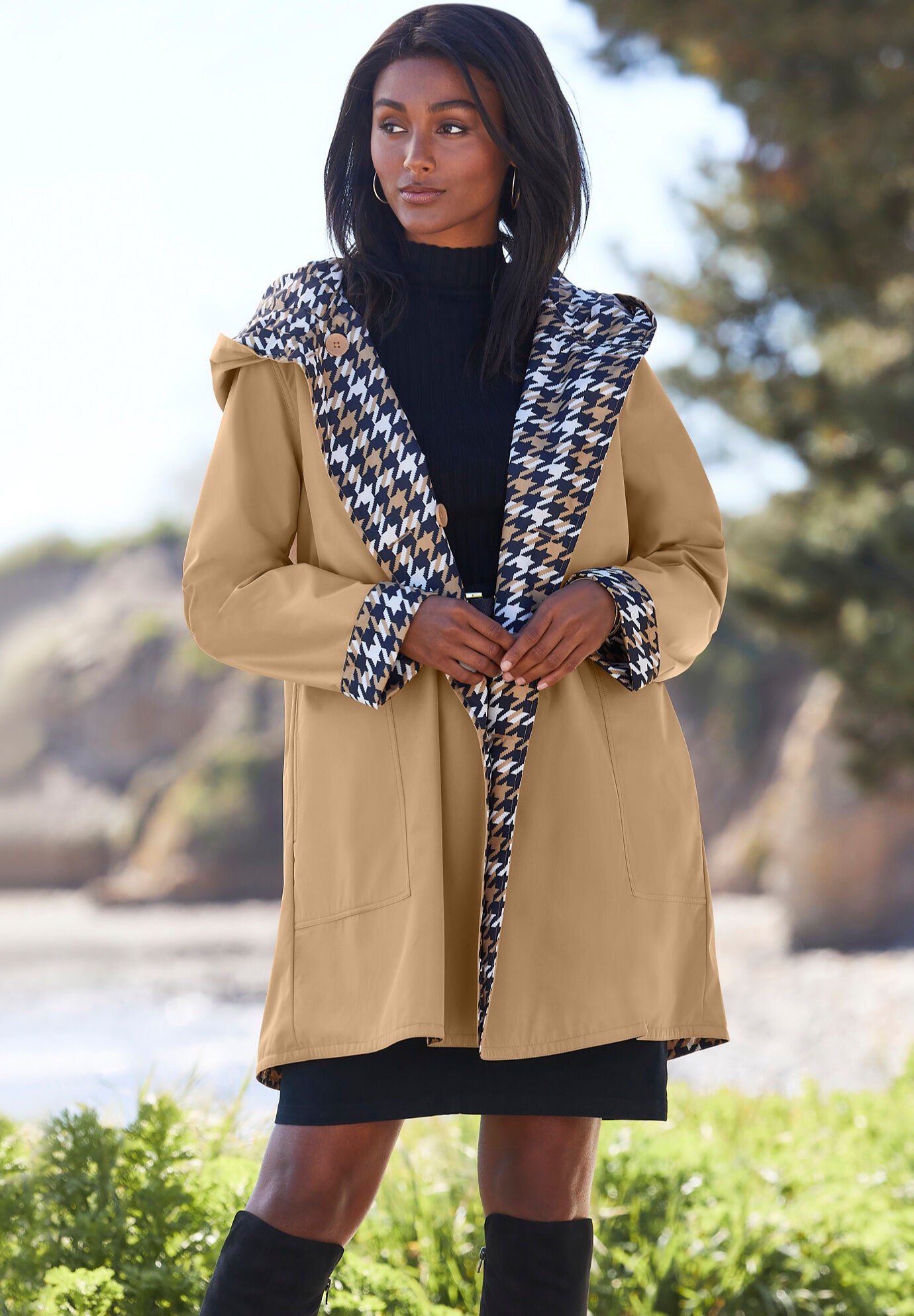 A line raincoat deals