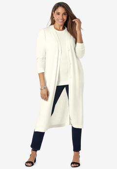 Fine Gauge Duster Cardigan