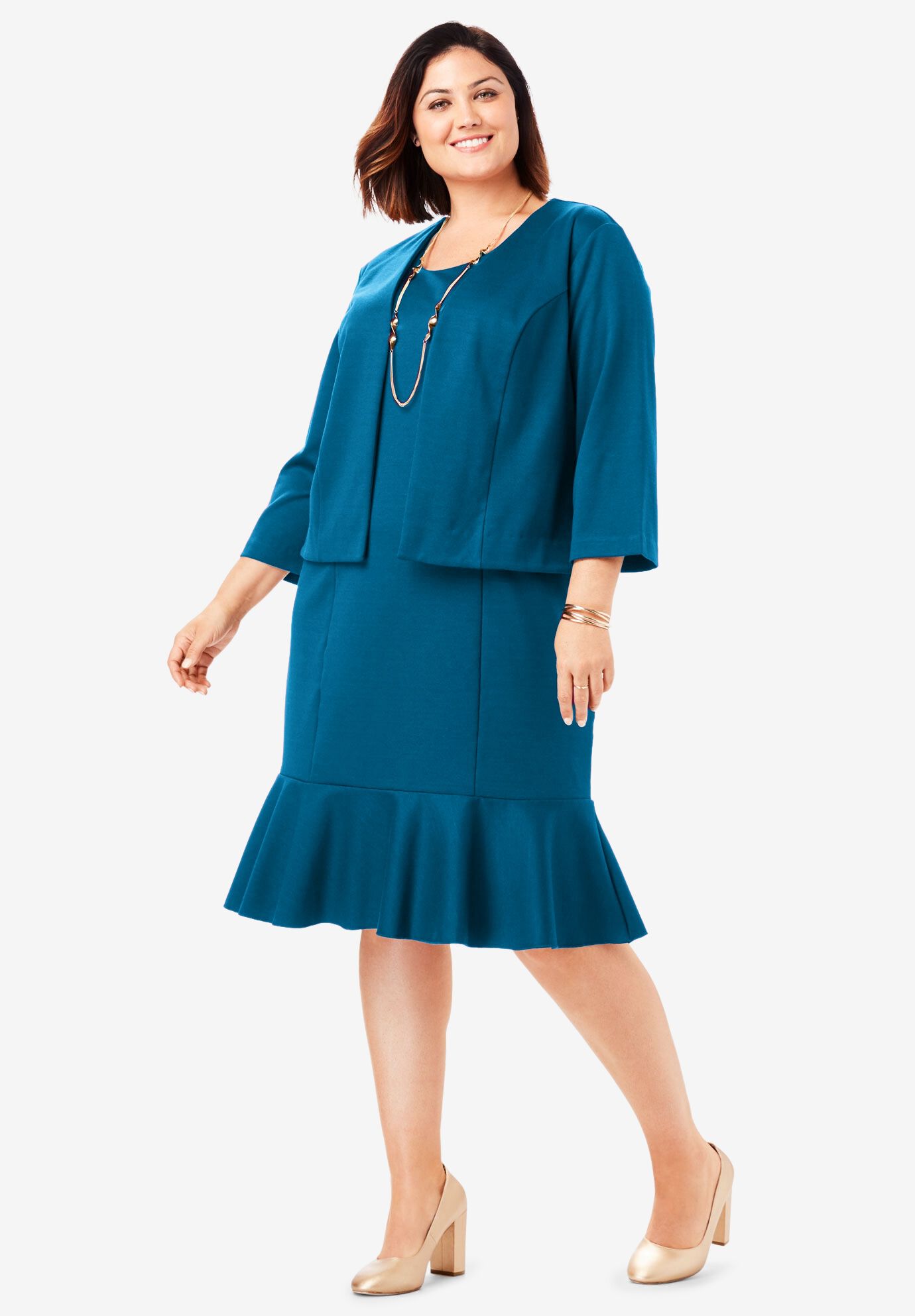 woman within formal wear