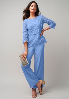 Popover Lace Jumpsuit
