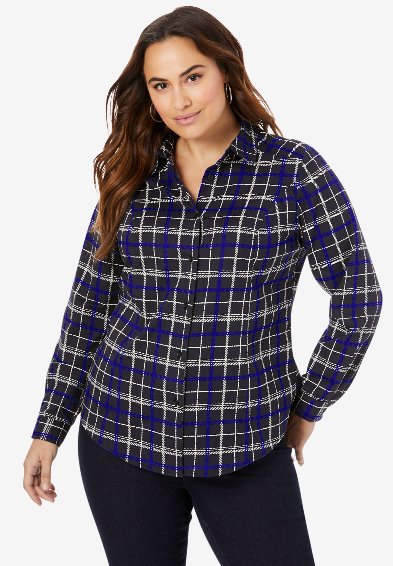 woman within dressy tops