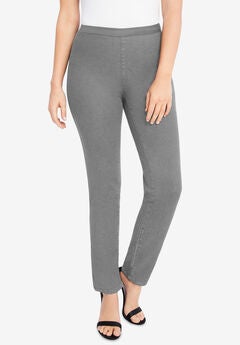 Stretch Denim Straight-Leg Jegging