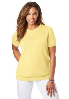 Fine Gauge Crewneck Shell