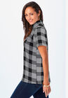 Short Sleeve Mock Neck, , alternate image number null