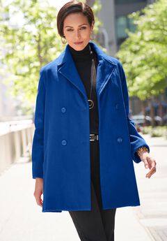 A-Line Wool Peacoat
