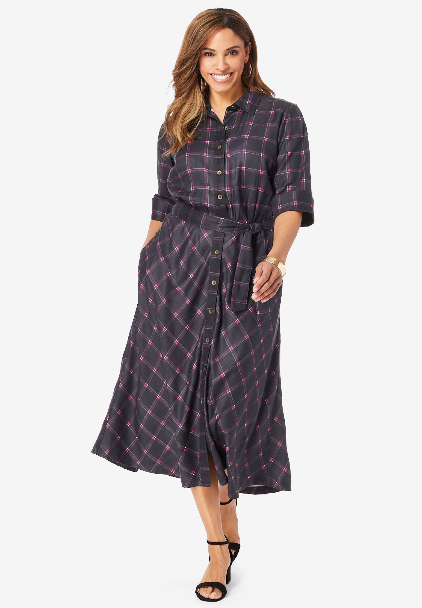 Rayon 2024 shirt dress