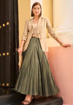 Plus Size Flowy Summer Skirts