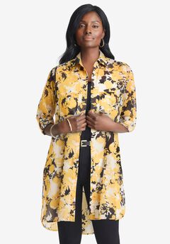 Sheer Georgette Mega Tunic
