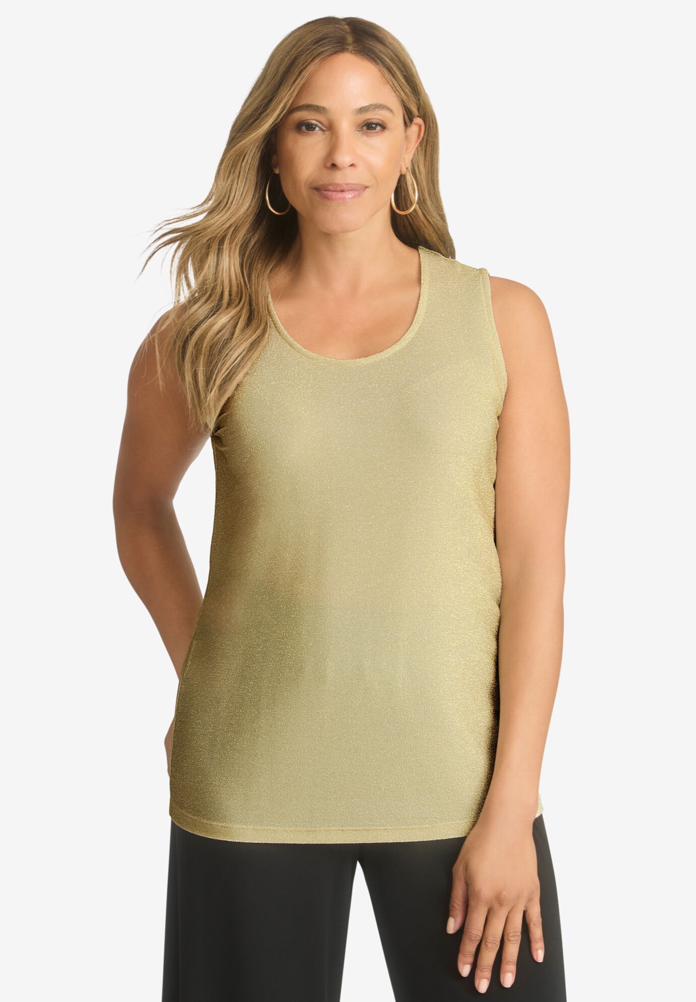Shimmer Tank, GOLD SHIMMER, hi-res image number 0