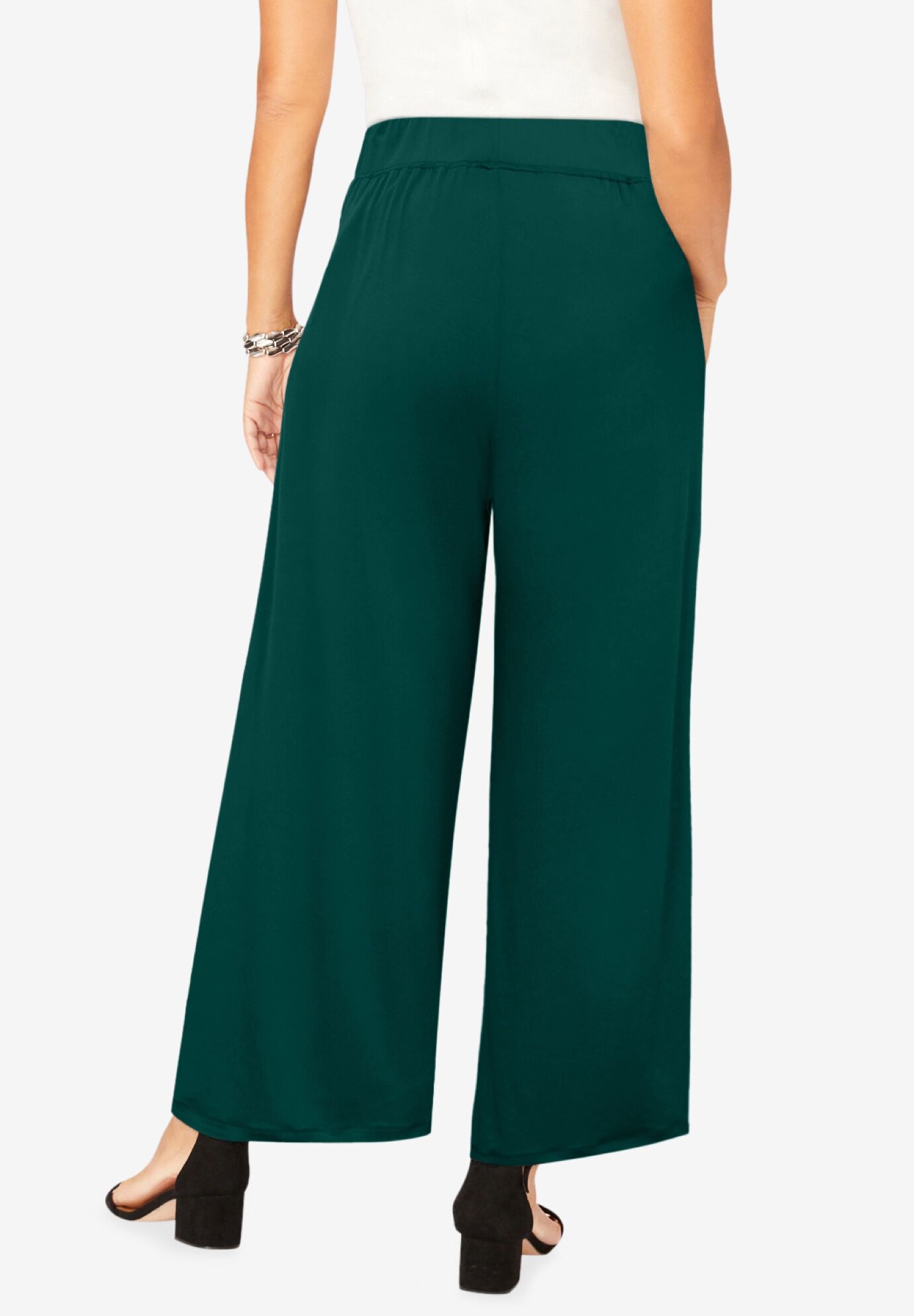 Woman within wide deals leg pants
