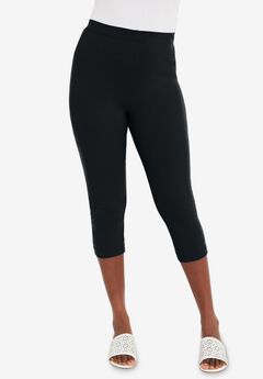 Everyday Stretch Cotton Capri Legging