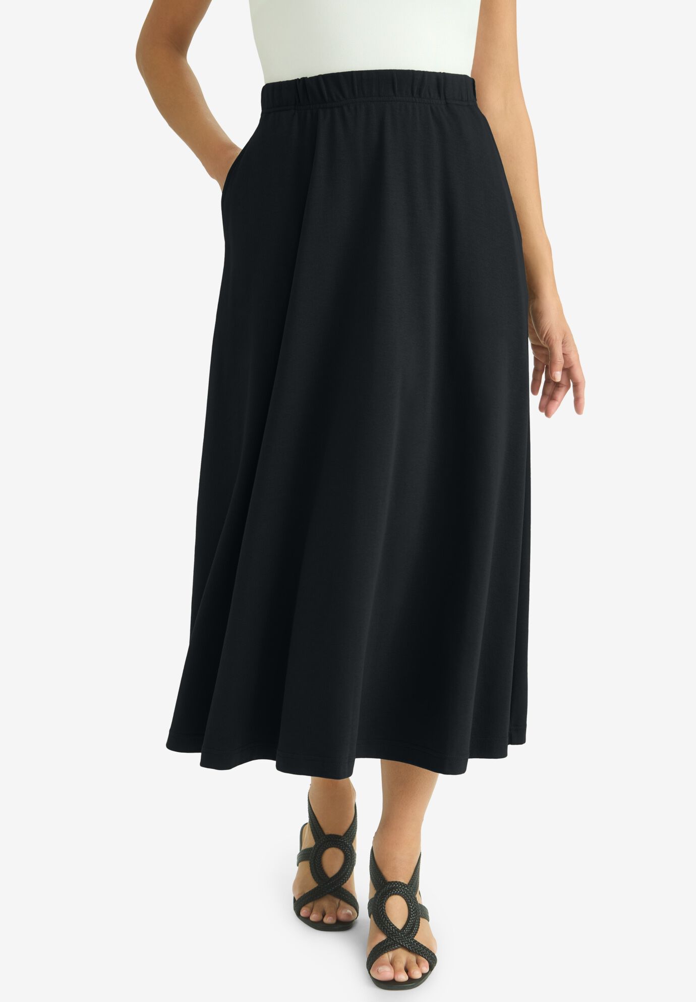 Women s Comfy Plus Size Skirts Skorts Maxi Jean Etc. Woman Within