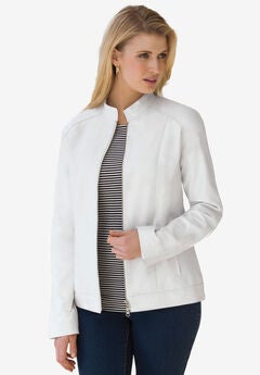 Leather Coats For Plus Size Women