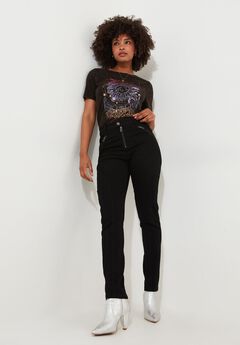 Stretch Denim Rocker Skinny Jean
