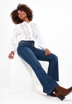 Stretch Denim Bootcut Jean