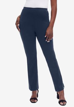 Everyday Stretch Cotton Straight Leg