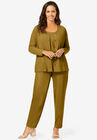 4-Piece Knit Wardrober, OLIVE MOSS, hi-res image number null
