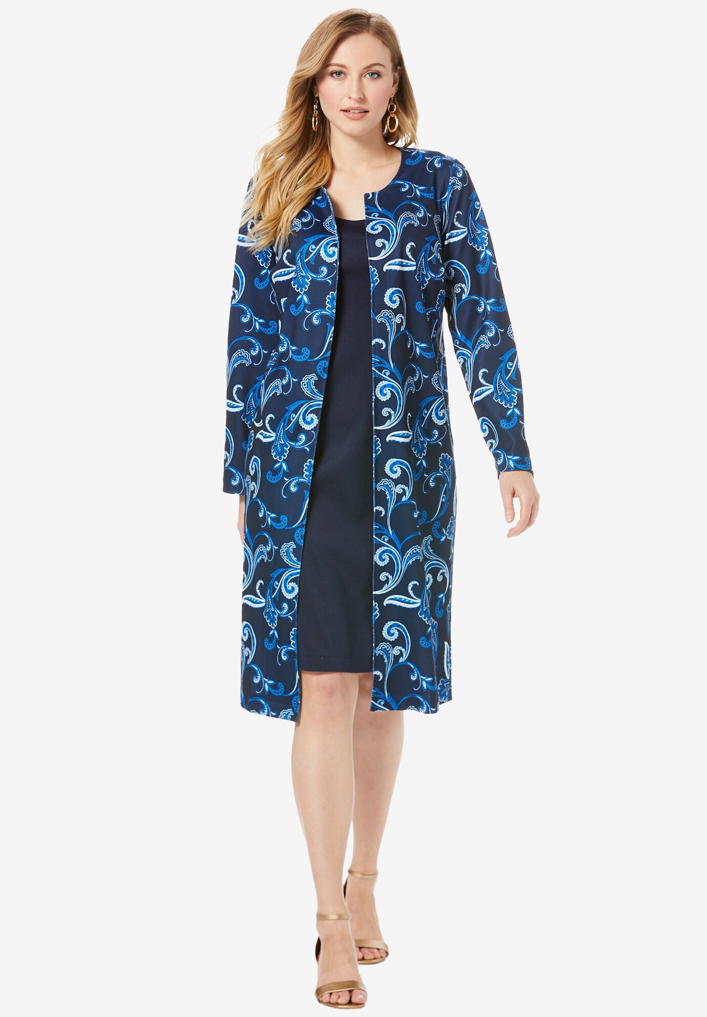 Ponte Jacket Dress | Woman Within