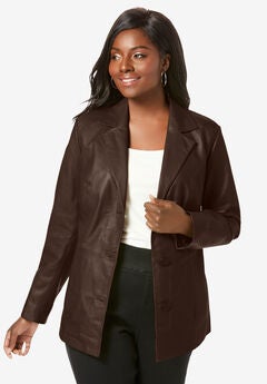 Leather Blazer