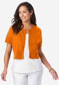 Jewel-Neck Shrug
