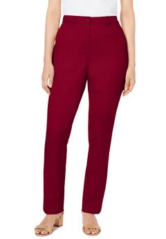 Stretch Cotton Chino Straight Leg Pant