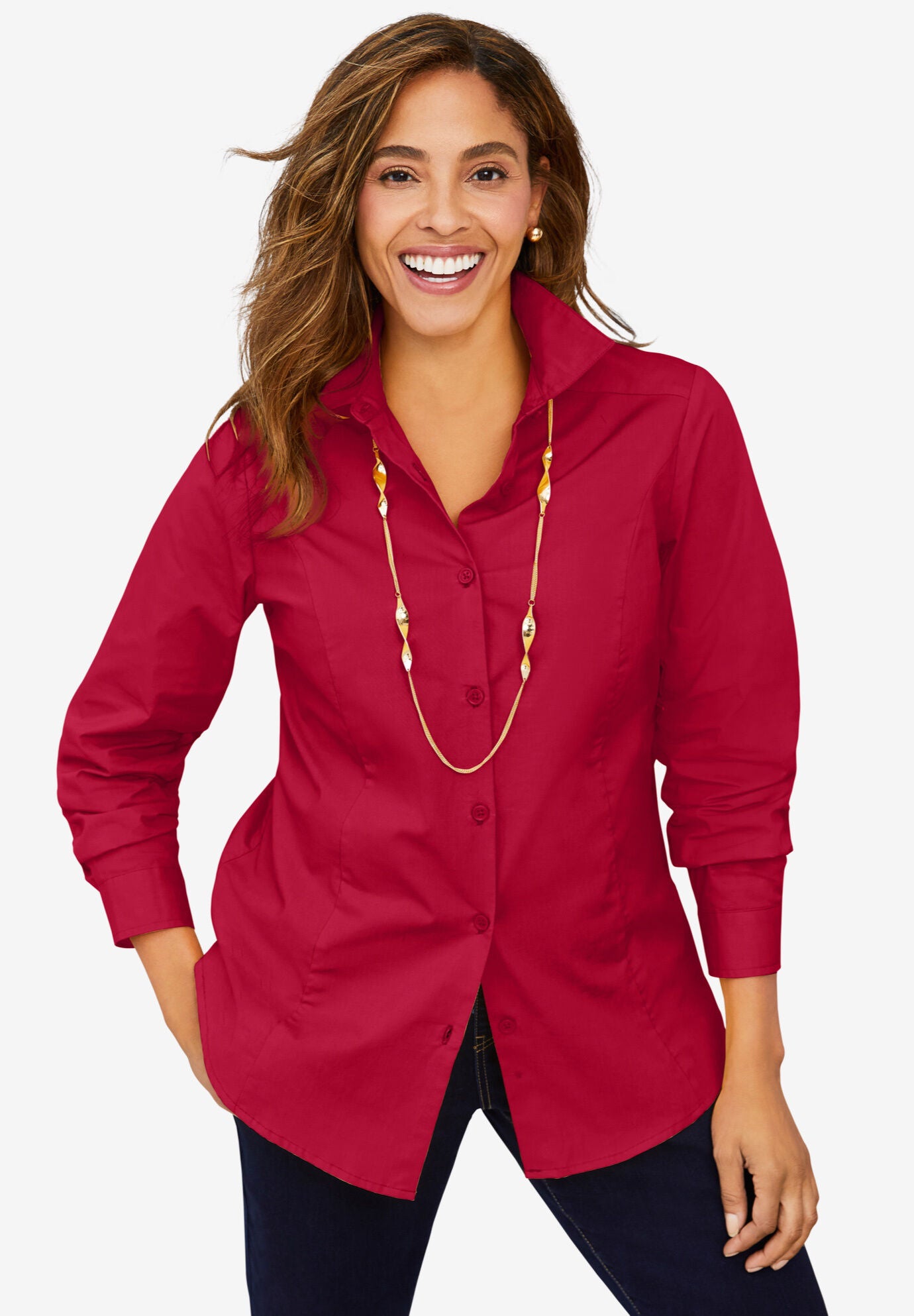 POPLIN SHIRT WITH RIBBON DETAIL