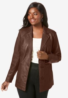 Leather Blazer