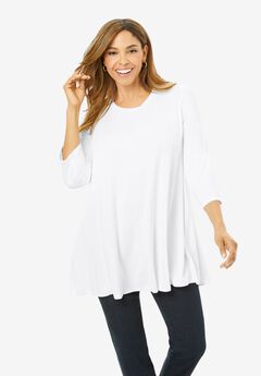 Plus Size Summer Tops With Sleeves