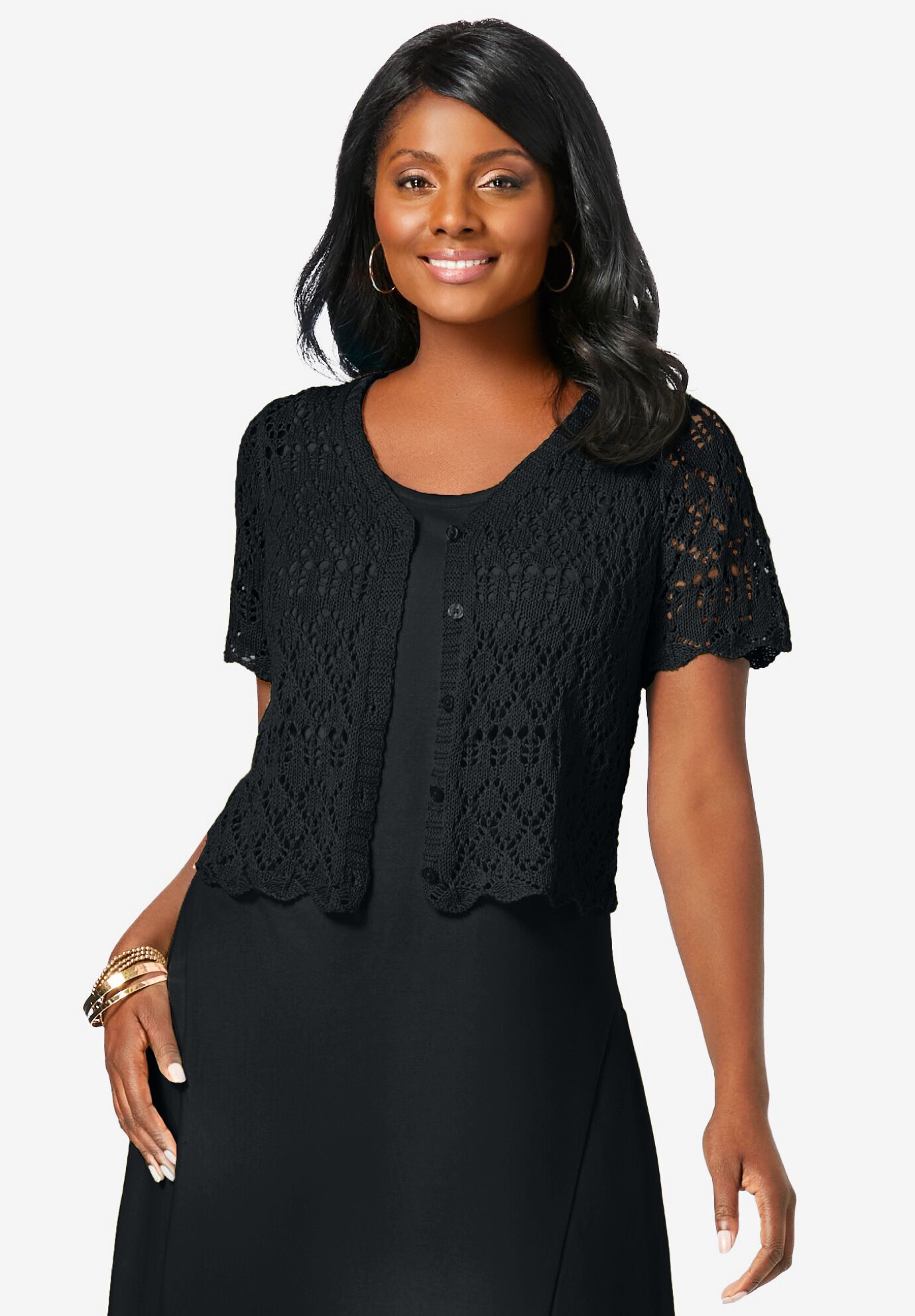 Colorful Women s Plus Size Shrugs Woman Within