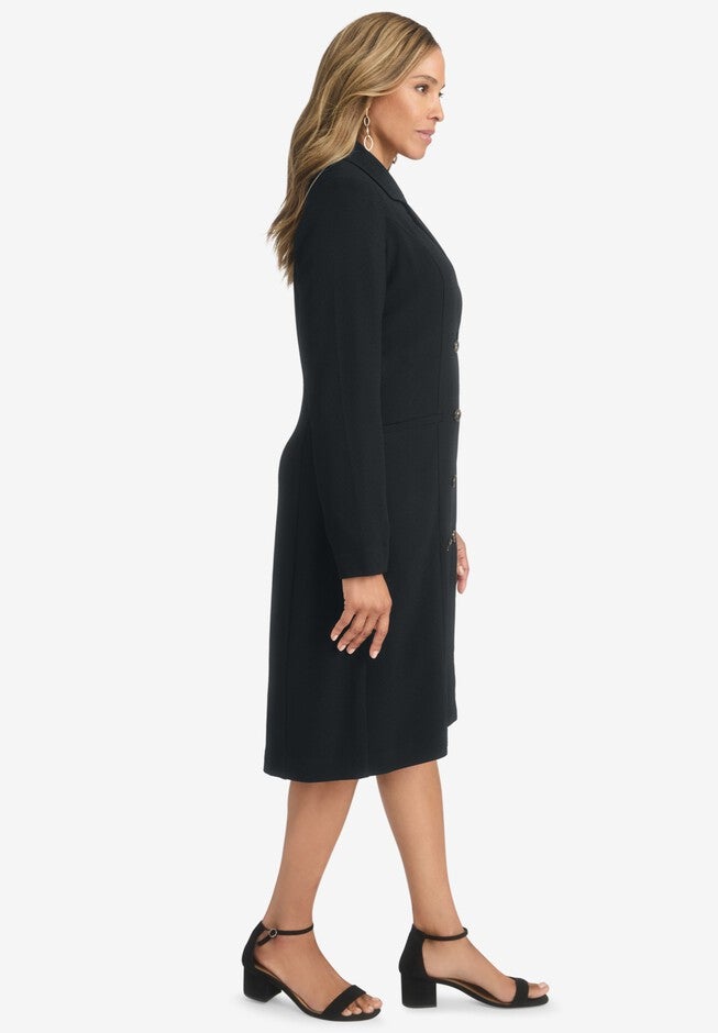 Double Breasted Jacket Dress, , alternate image number null