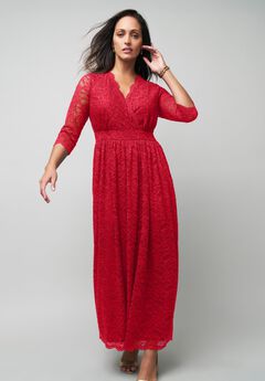 Stretch Lace Maxi Dress