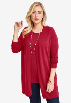 Fine Gauge Cardigan Topper