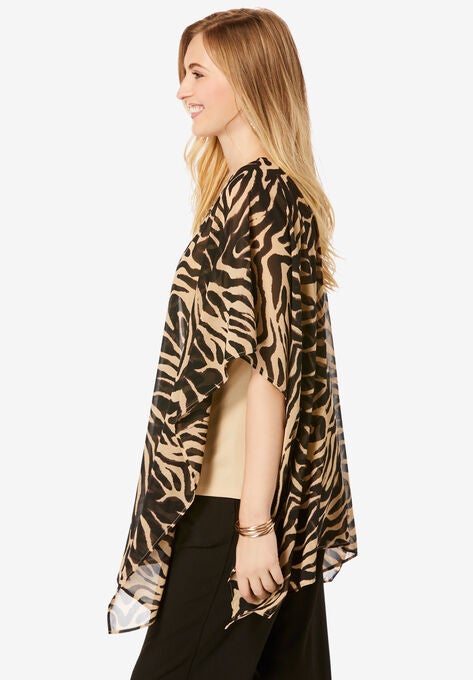 Georgette Caftan Tunic, , alternate image number null
