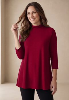 Mockneck Swing Tunic
