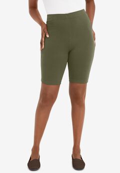 Plus Size Green Shorts for St. Patrick