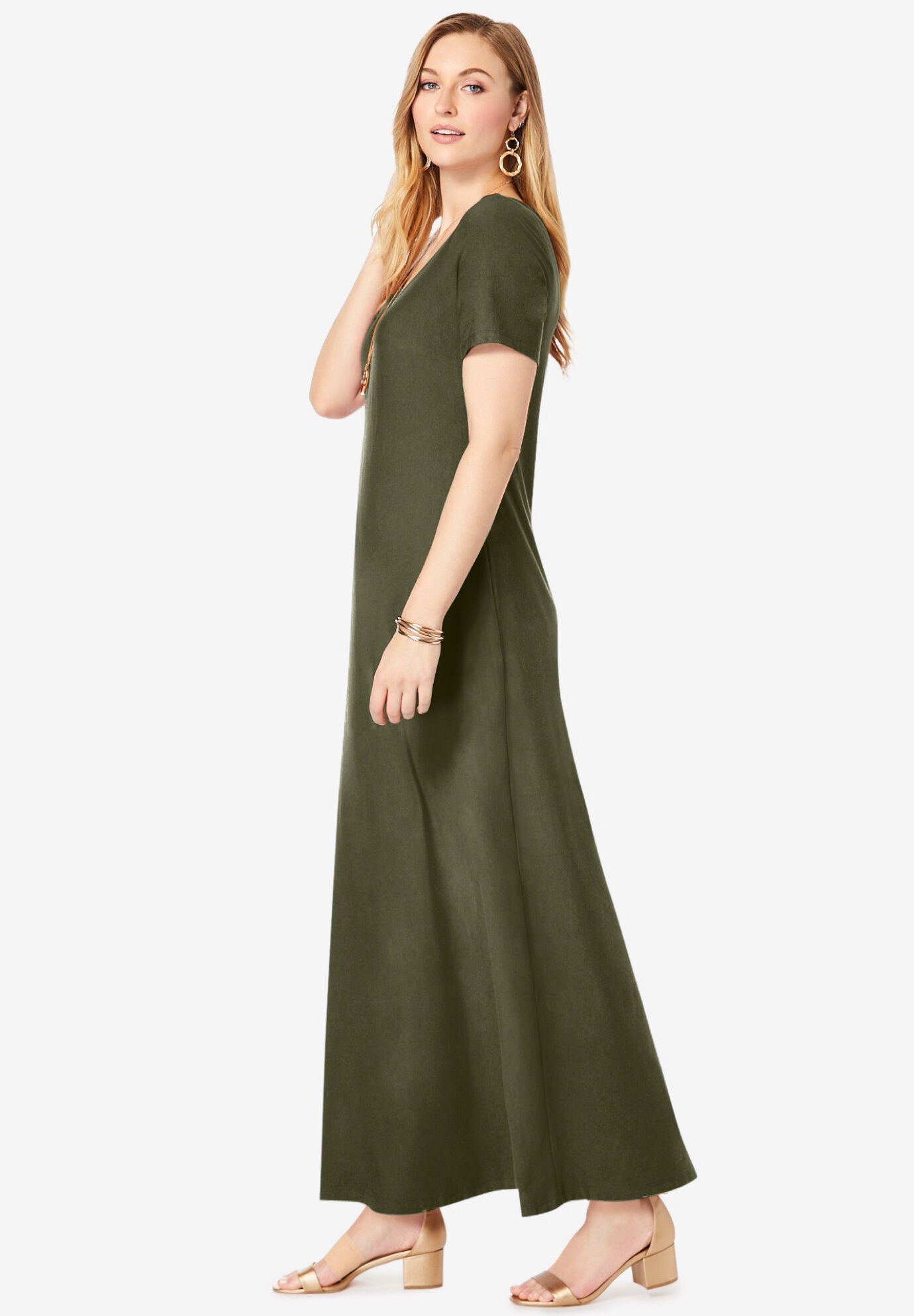 Black T-shirt Dress main image 1