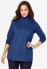 Turtleneck Tee, TWILIGHT BLUE, hi-res image number null