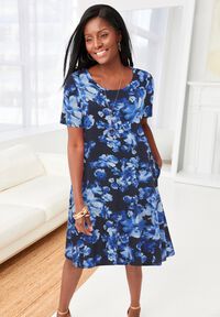 dress blue season Sleeveless Blouson Mermaid Gown With Jasmine Beading In French Size:43 EUR/9 US/8.5 UK playful skirt adds an plus size pdf sewing pattern Women's Elegant Sleeveless Midi