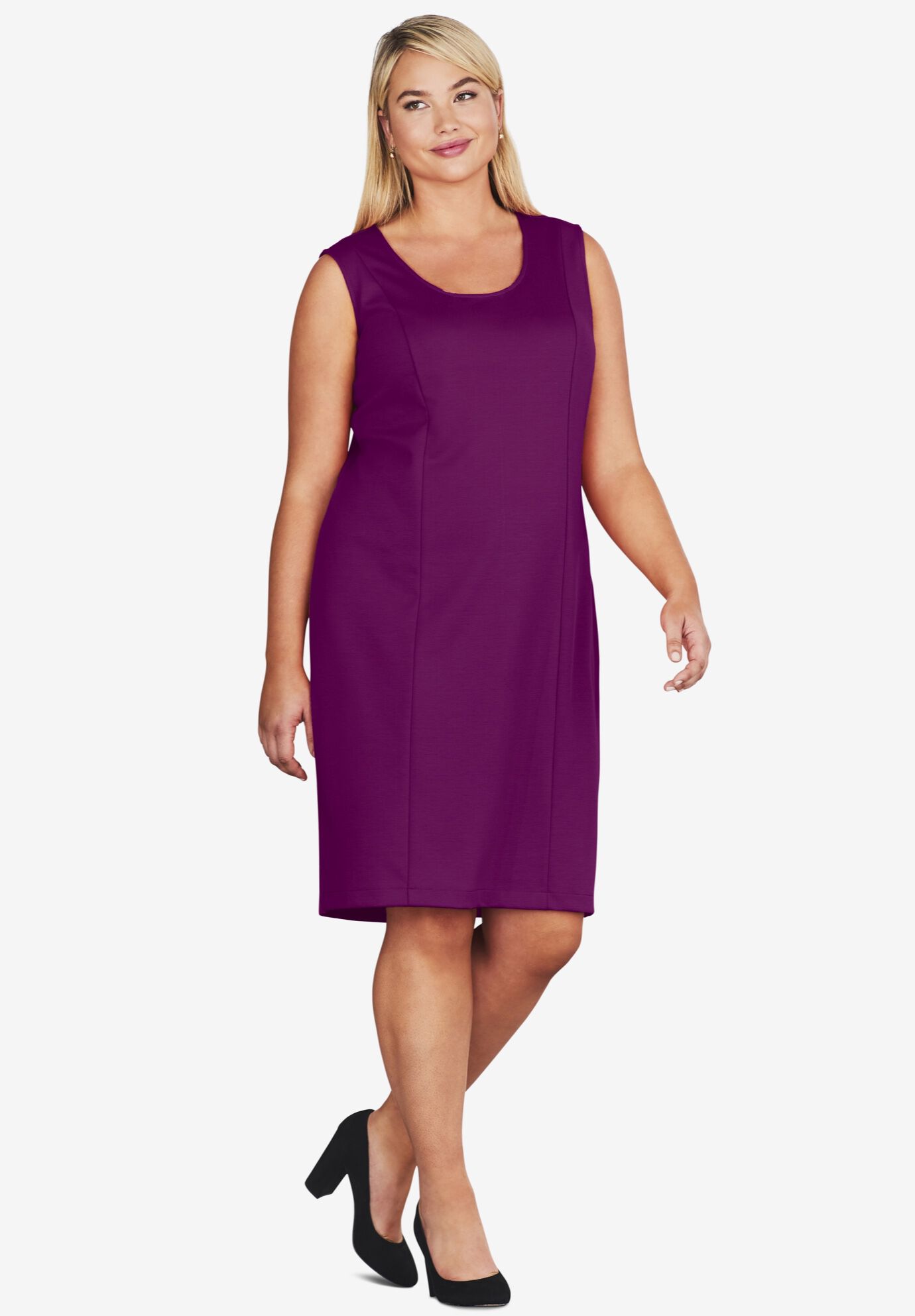 purple dress with jacket