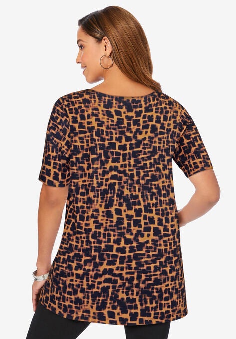 Square-Neck Tunic, , on-hover image number null