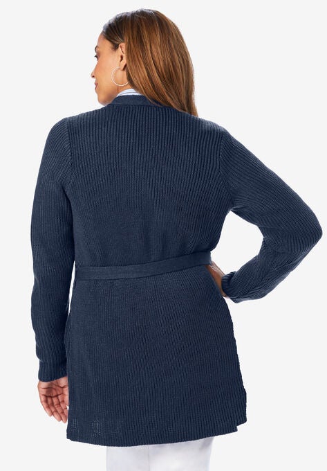 Cable Tie Cardigan, , on-hover image number null