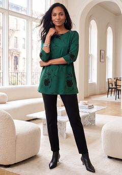 Plus Size Loose-Fit Breathable Tops
