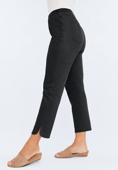 Stretch Denim Crop Jeggings